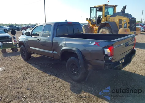 2022 Toyota Tacoma Sr из США, поврежденный, VIN 3TYRX5GN5NT062973